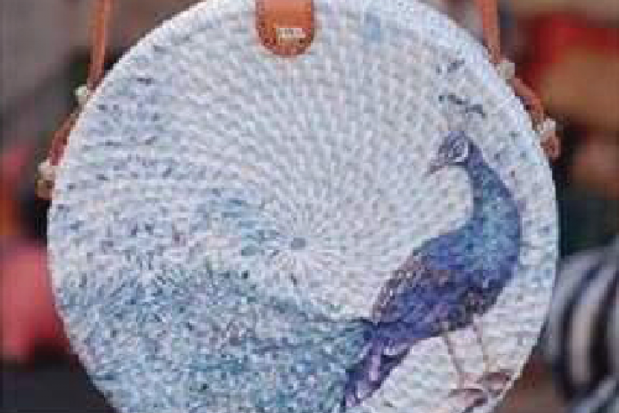 Rattan - Woven Bags Genuine with Different Design -D23 Rattan Bags